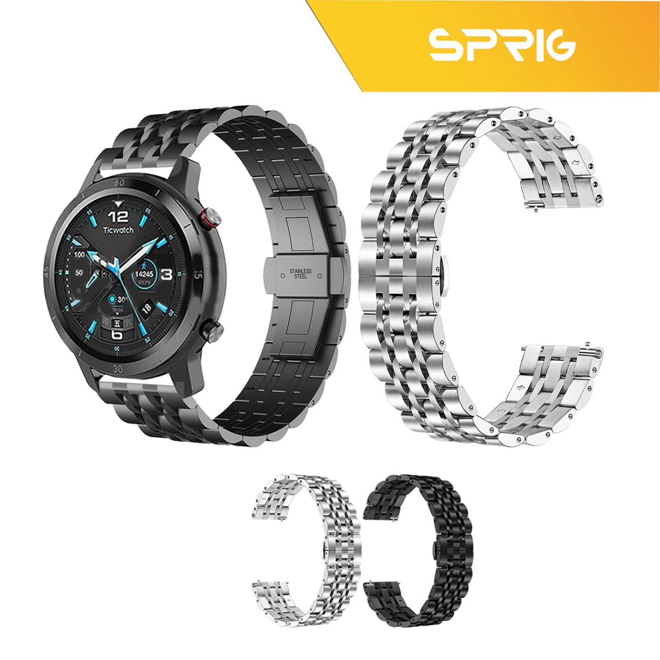 بند اسپریگ مدل 7Bid مناسب برای ساعت هوشمند سامسونگ Galaxy Watch 6 44mm -  - 4