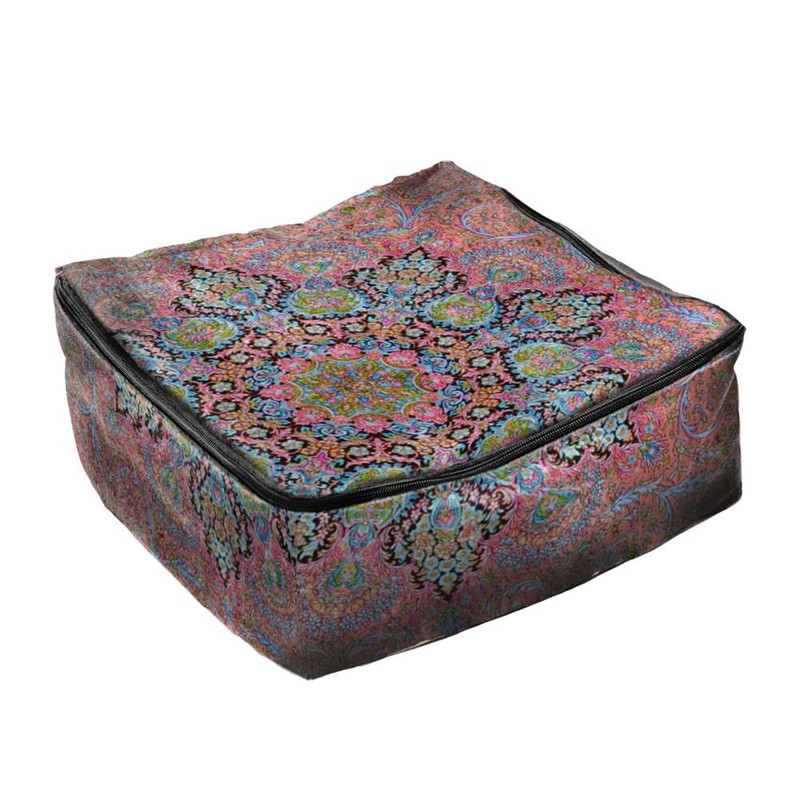 باکس لباس مدوپد طرح فرش قم لچک و ترنج مدل C-Ghom050