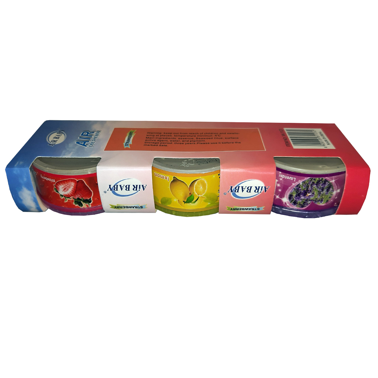 بوگیر توالت ایربیبی مدل لوندر حجم 165 میلی لیتر مجموعه 3 عددی