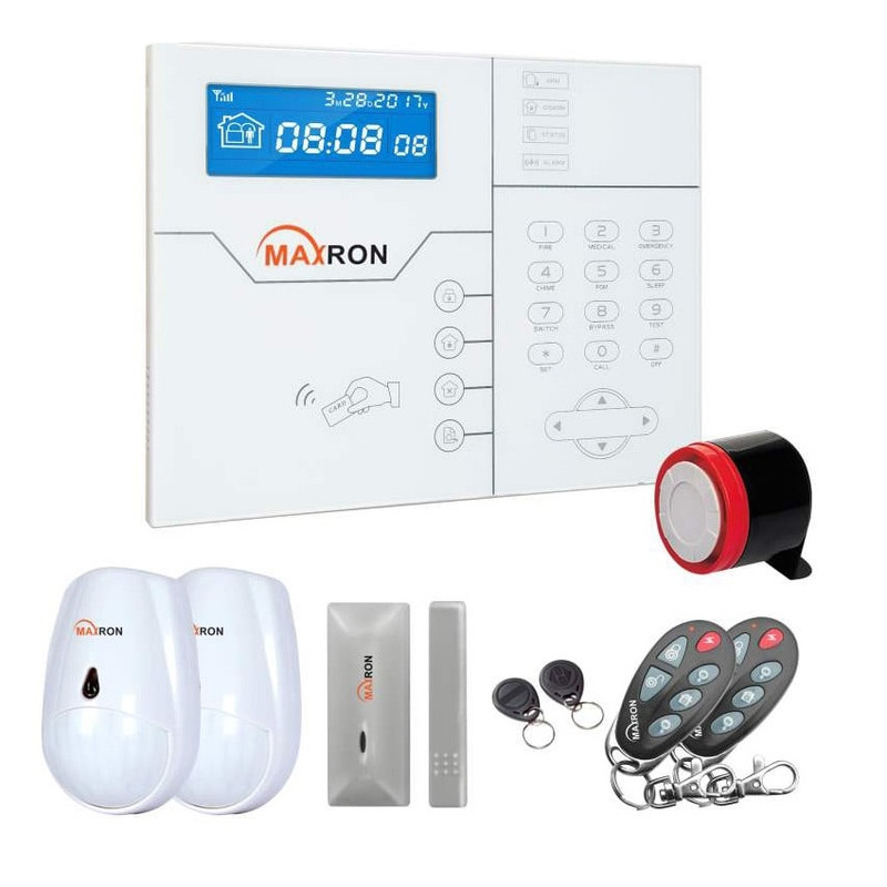 دزدگیر اماکن مکسرون مدل MX-BA-PAN-01 Plus Siren