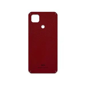 MAHOOT Red-Leather Cover Sticker for Xiaomi Redmi 9 Activ