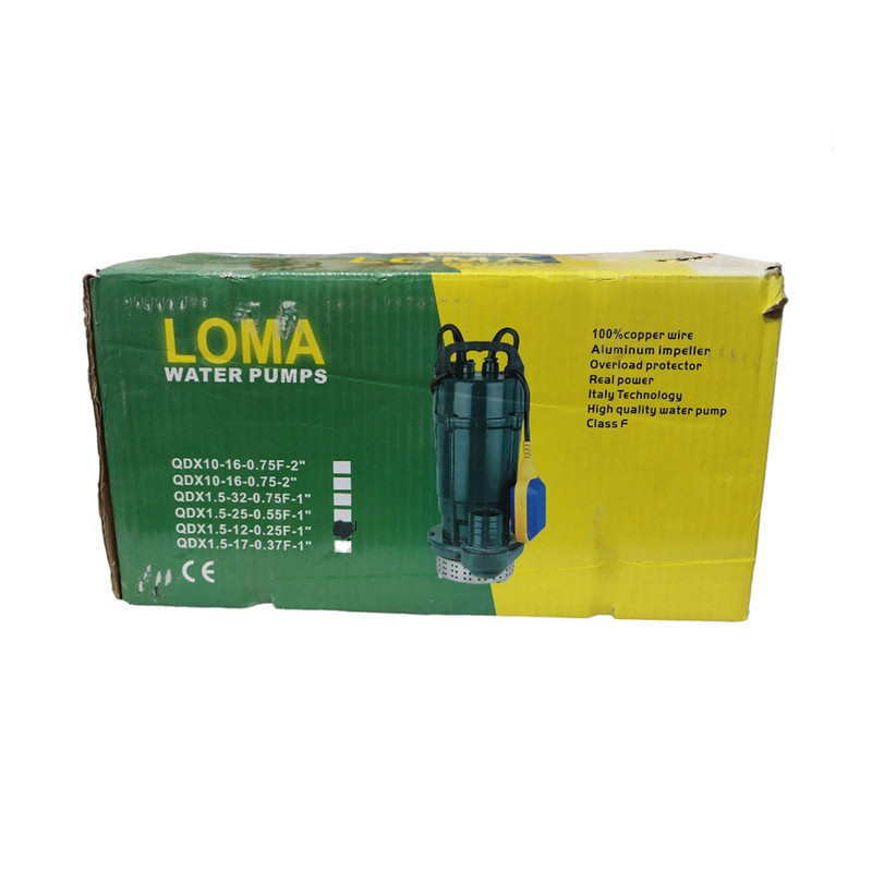 پمپ کف کش لوما  مدل -1 QDX 1.5-12-0.25F