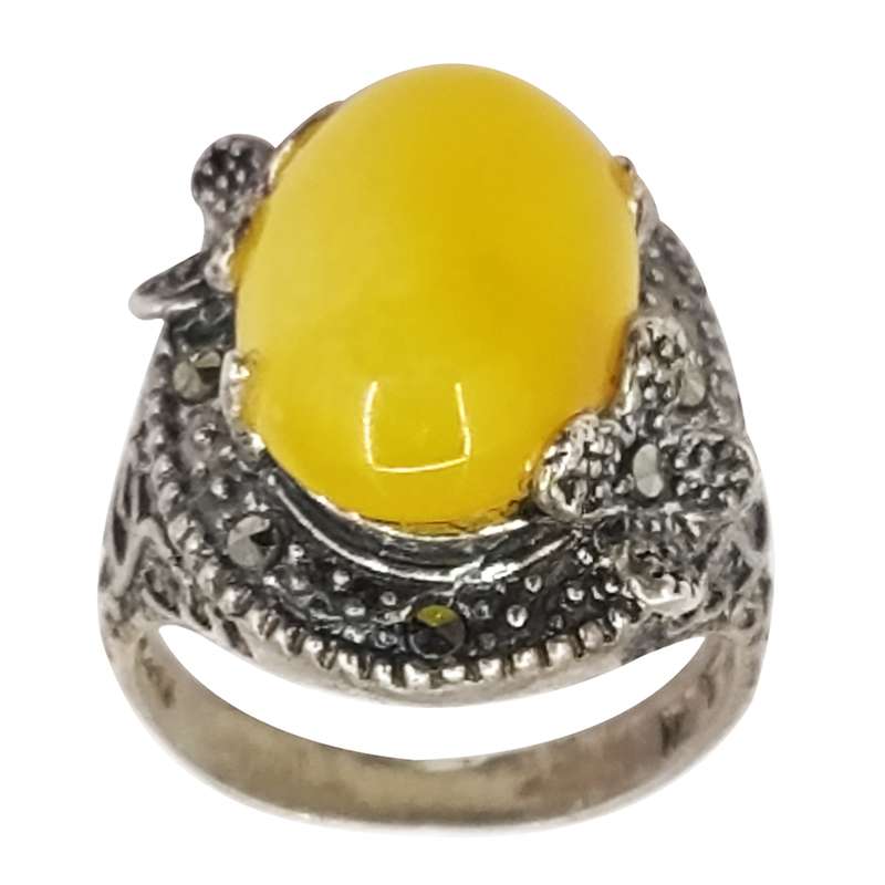 انگشتر نقره زنانه سلین کالا مدل شرف الشمس ce-As103