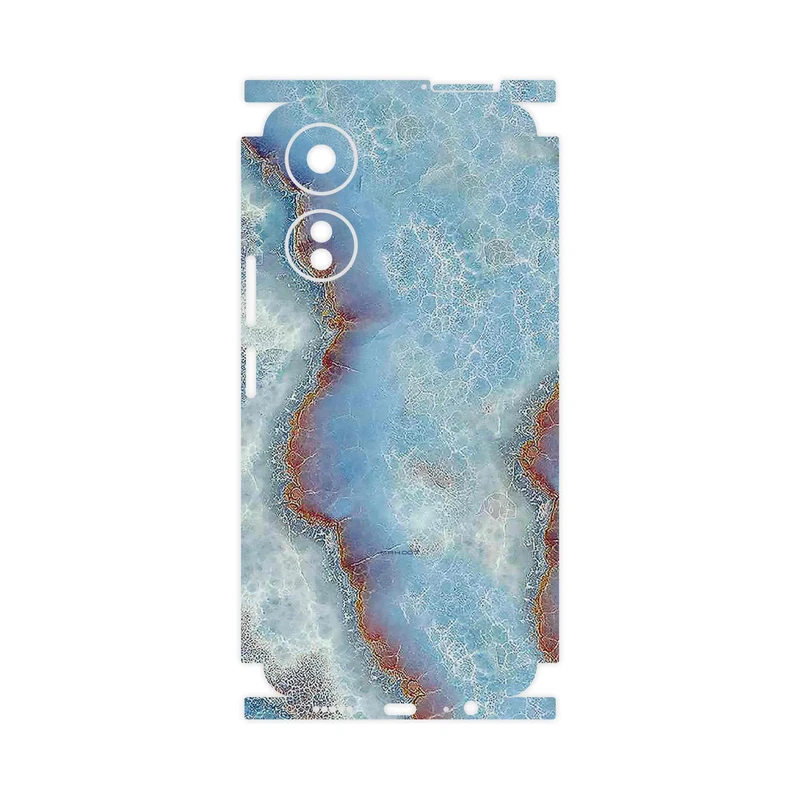 برچسب پوششی ماهوت مدل Blue_Ocean_Marble-FullSkin مناسب برای گوشی موبایل آنر X5 Plus