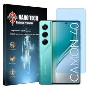 Nano tech Hydrogel model anti blue screen protector suitable for Tecno Camon 40 mobile phone