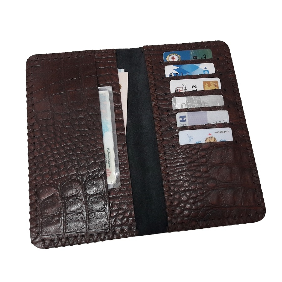 کیف پول چرمی مدل چروک 003