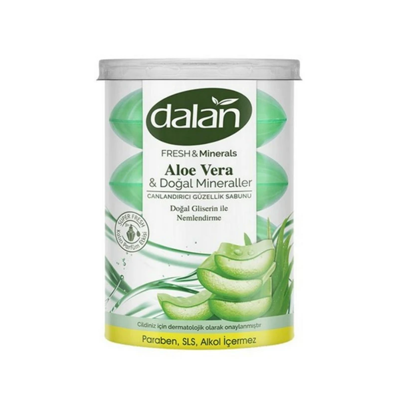 صابون شستشو دالان مدل آلورا وزن 110 گرم بسته 4 عددی