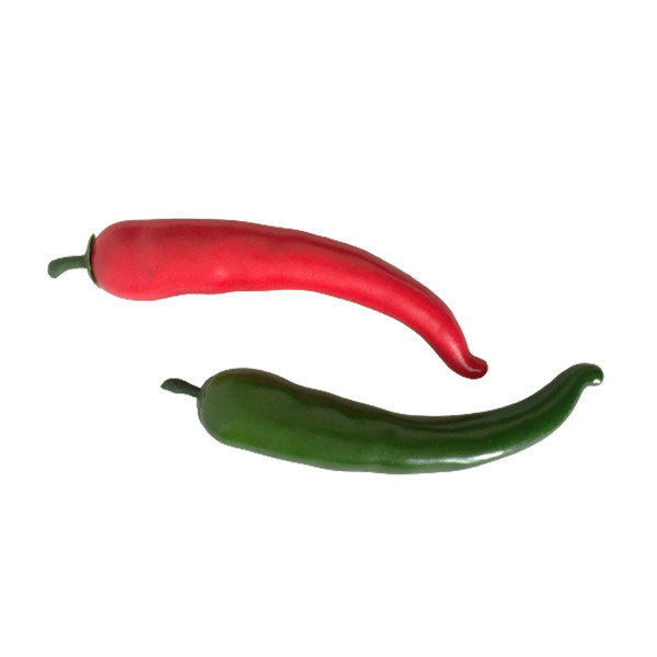 میوه تزیینی مدل فلفل کبابی کد 584 بسته دو عددی