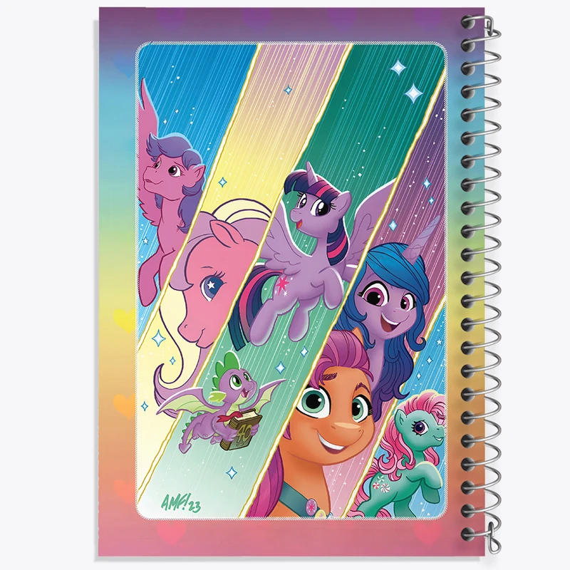 دفتر مشق 50 برگ خندالو طرح اسب پونی کد N3557