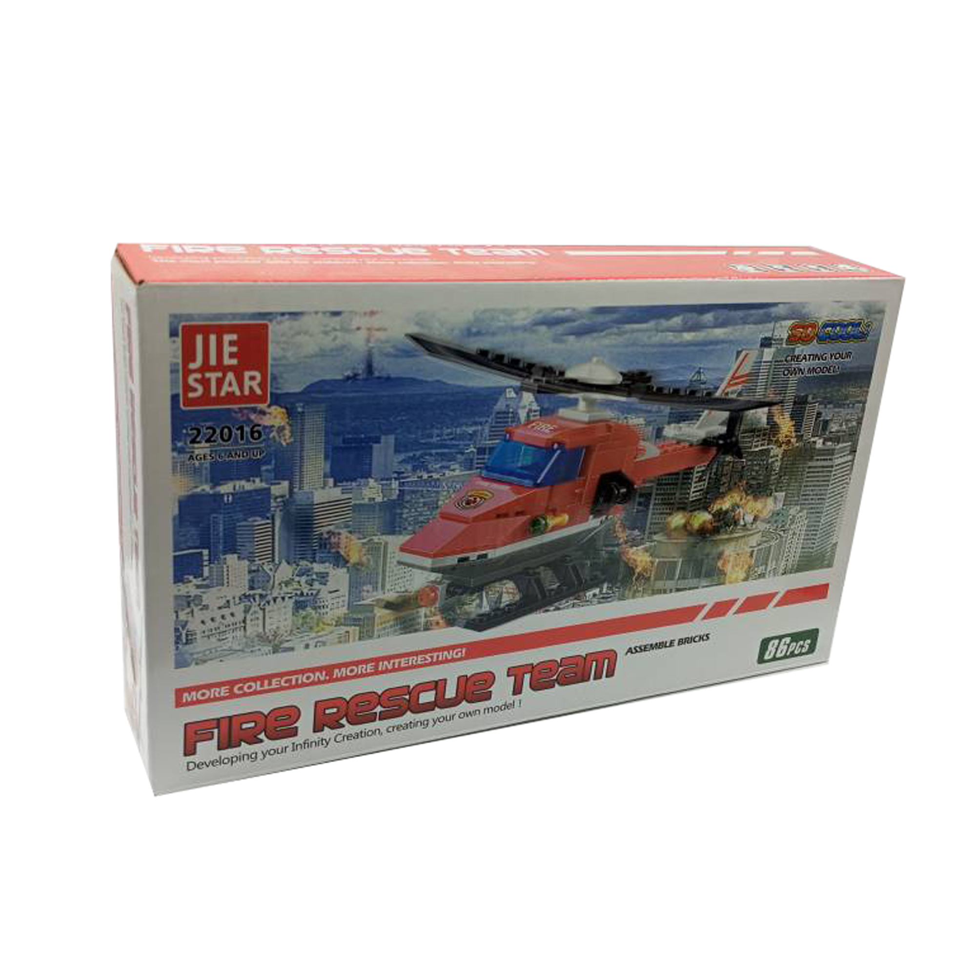 ساختنی 86 تکه ژی استار مدل هلیکوپتر کد 1048