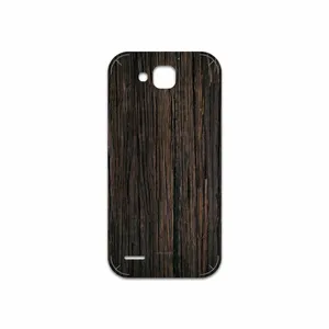 MAHOOT Burned Wood Cover Sticker for Huawei Ascend G750
