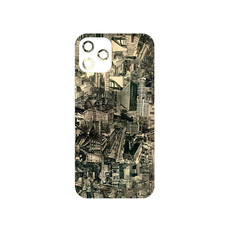 برچسب پوششی ماهوت مدل Collage of Skyscraper مناسب برای گوشی موبایل اپل iPhone 12 Pro