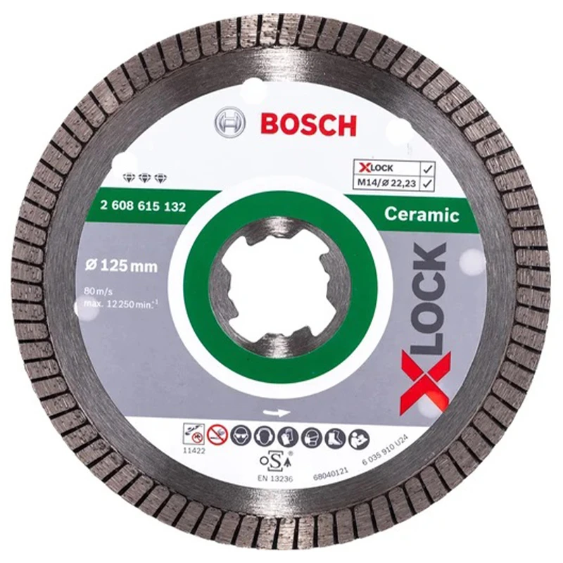 صفحه برش سرامیک بوش مدل سخت بر Extra Clean 125mm صفحه برش سرامیک بوش مدل سخت بر Extra Clean 125mm