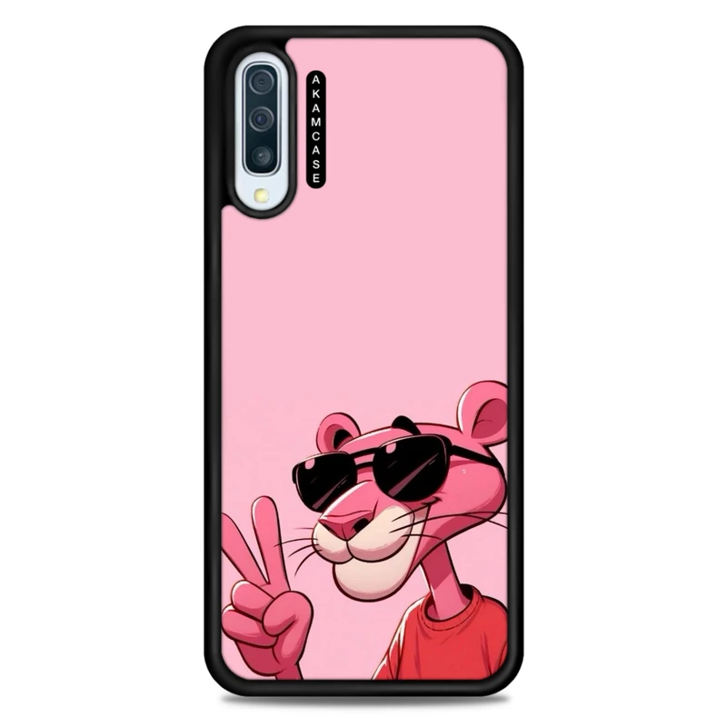 کاور آکام مدل AMC-WSGA50-PINK PANTHER9 مناسب برای گوشی موبایل سامسونگ Galaxy A50