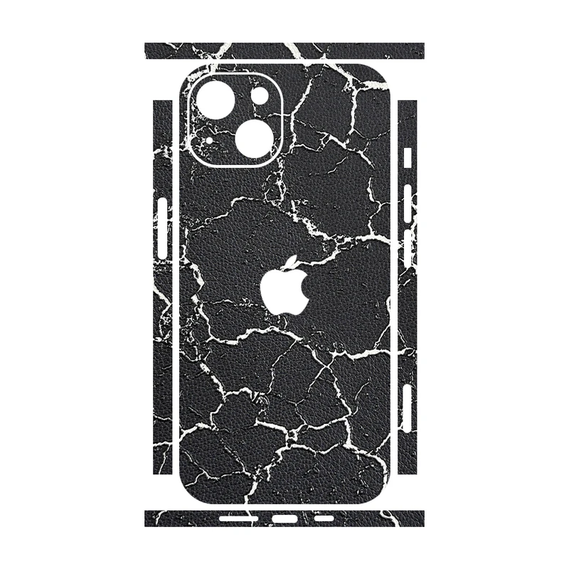 برچسب پوششی ریمکس مدل Leth طرح رعد و برق مناسب برای گوشی موبایل اپل iPhone 13