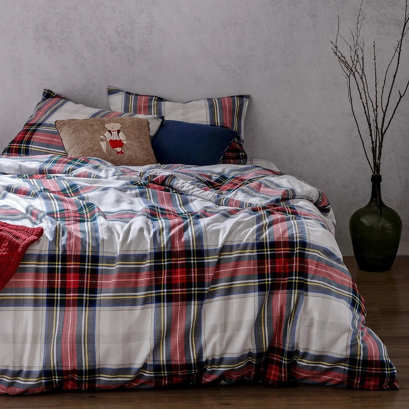 سرویس روتختی مادام کوکو مدل Sault Flannel تک نفره 3 تکه