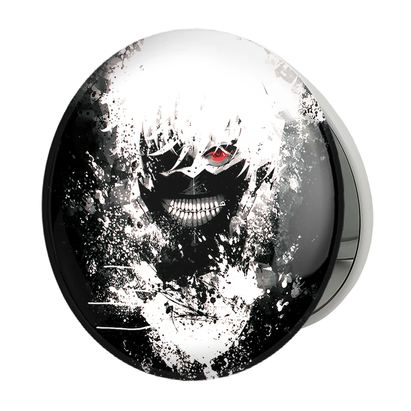 آینه جیبی خندالو طرح کانکی کن انیمه توکیو غول Tokyo Ghoul مدل تاشو کد 11897 