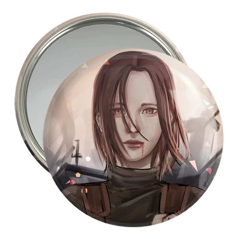 آینه جیبی خندالو مدل ساشا انیمه اتک آن تایتان Attack on Titan  کد 18536