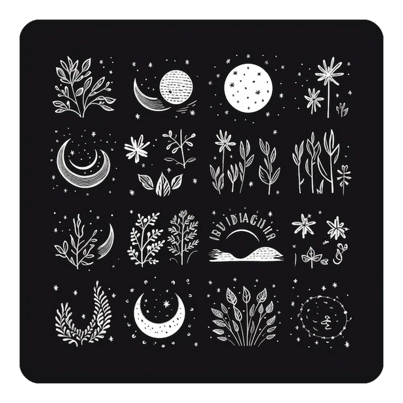 مگنت کاکتی طرح ماه و ستاره مدل mp50955