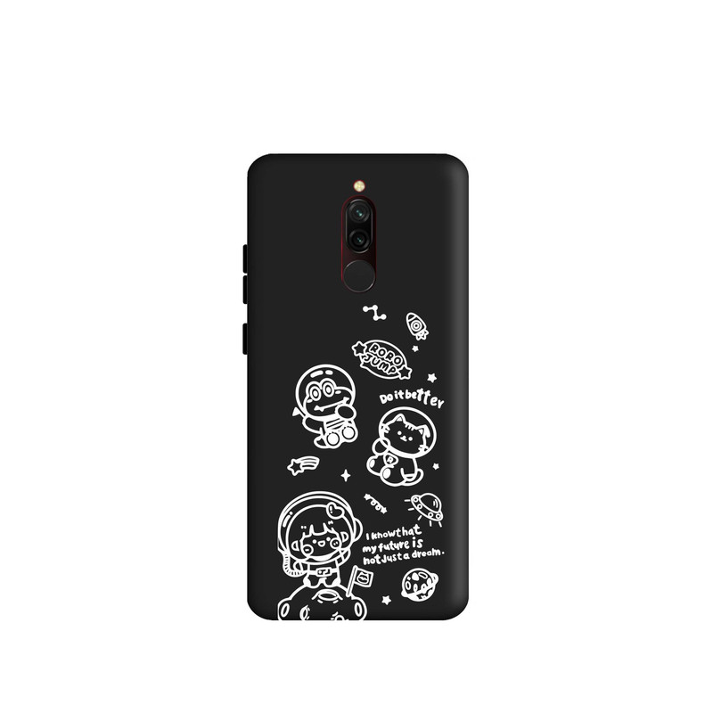 کاور طرح فضایی کهکشانی کد m2677 مناسب برای گوشی موبایل شیائومی Redmi 8