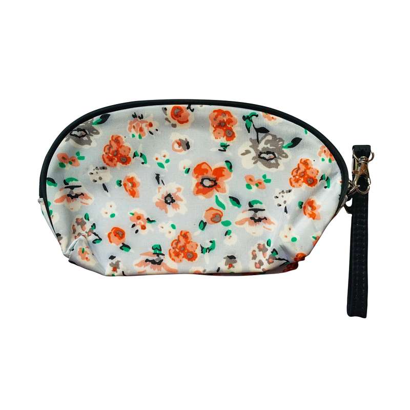 کیف لوازم آرایش زنانه طرح گل کد 01