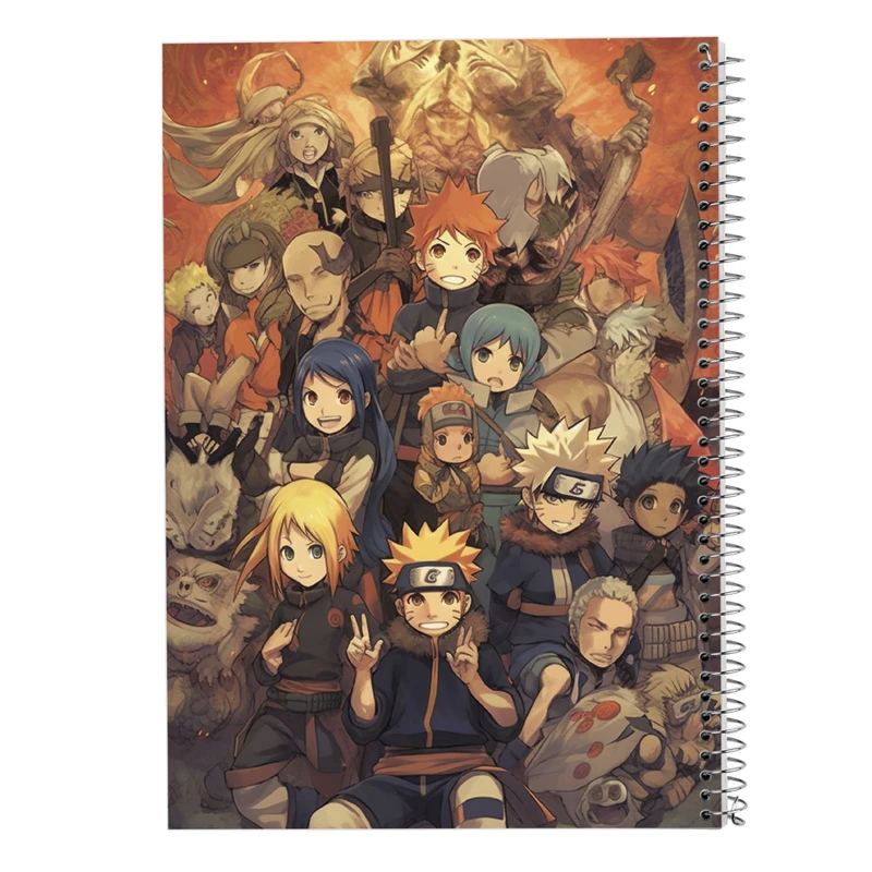 دفتر لیست خرید 50 برگ مدوپد مدل نارتو narto کد DF10658