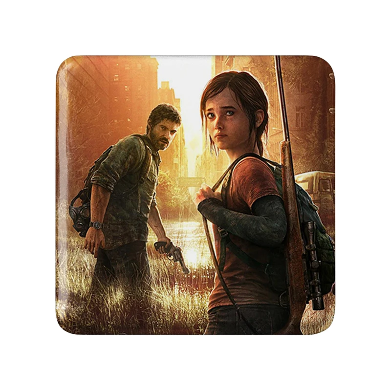 مگنت خندالو طرح بازی د لست آف آس The Last Of Us مدل مربعی کد 30090