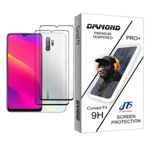 JF Diamond Glass MIX002 Screen Protector For Oppo A11 Pack Of 2