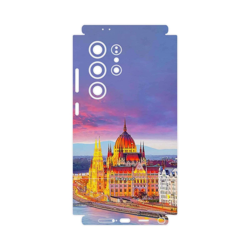 برچسب پوششی ماهوت مدل City of Budapest-FullSkin مناسب برای گوشی موبایل سامسونگ Galaxy S24 Ultra