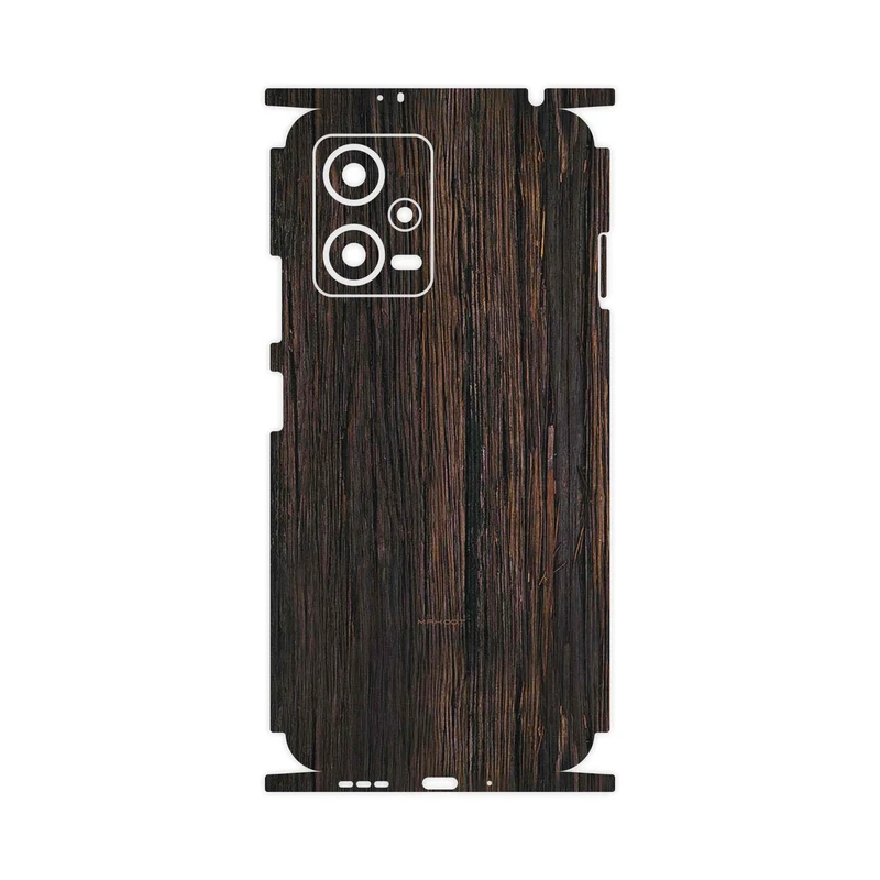 برچسب پوششی ماهوت مدل Burned_Wood-FullSkin مناسب برای گوشی موبایل شیائومی Redmi Note 12 5G