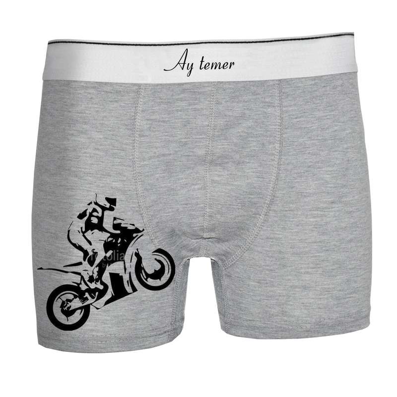 شورت مردانه آی تمر مدل موتور سوار کد 73