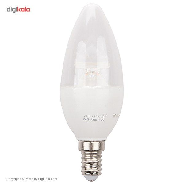 لامپ ال ای دی 6 وات شمعی نور پایه E14