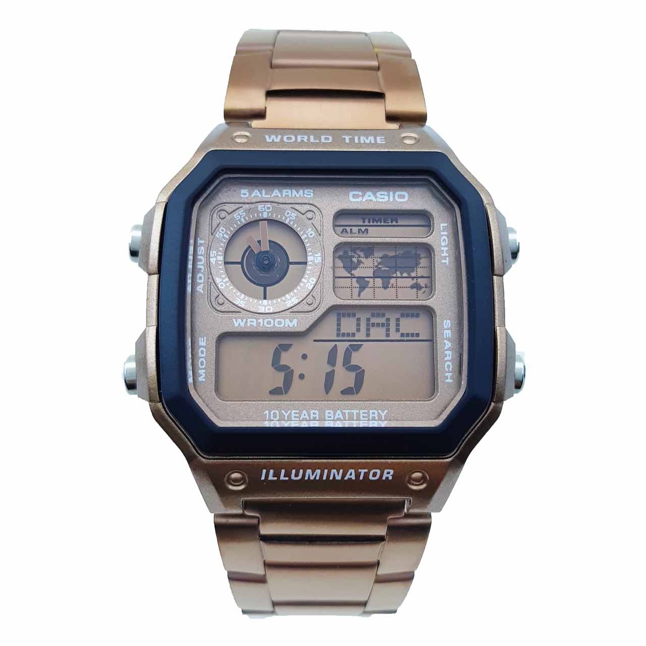 ساعت مچی دیجیتال مردانه کاسیو مدل AE-1200WHD-1AVDF