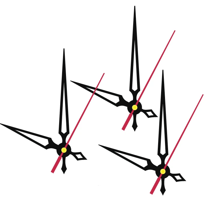 عقربه ساعت دیواری مدل 700000 مجموعه 9 عددی