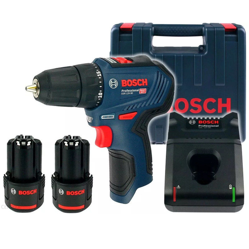 دریل پیچ گوشتی شارژی بوش مدل GSR 12V-30