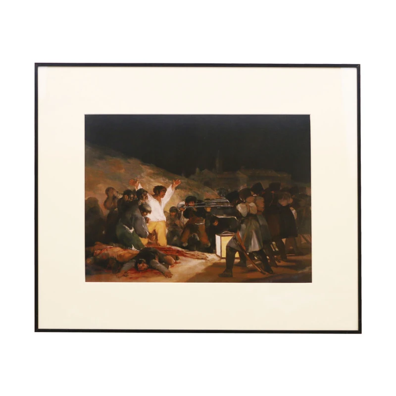 تابلو مدل نقاشی سوم ماه می اثر فرانسیس گویا