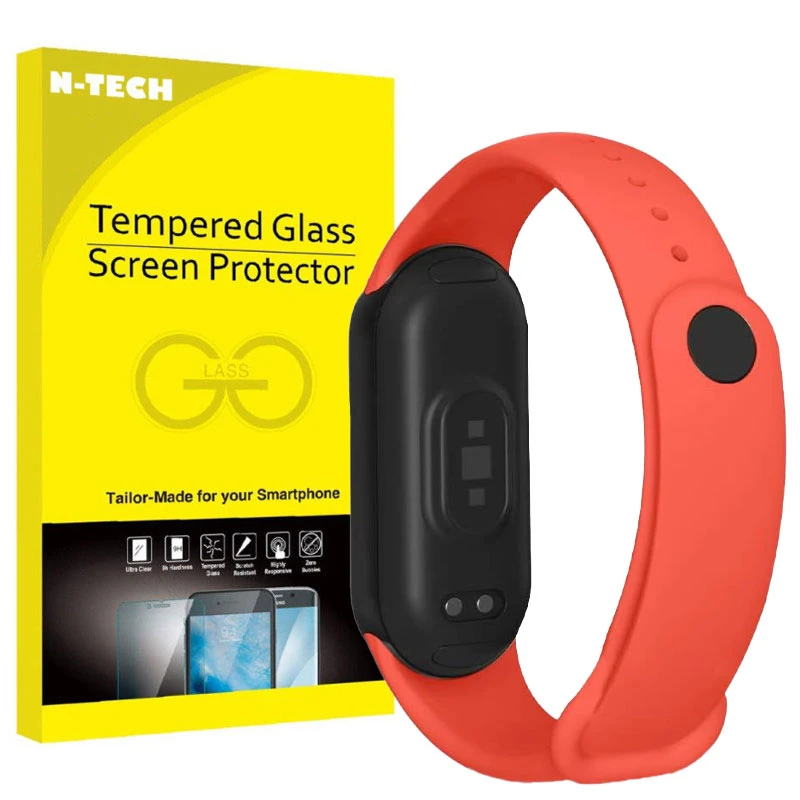 بند انتک مدل Silicon Belt Band مناسب برای ساعت هوشمند شیائومی Mi Band 8 