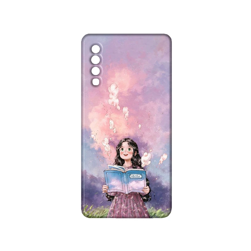 کاور مدل دخترانه کد 113 مناسب برای گوشی موبایل سامسونگ Galaxy A7 2018 / A750