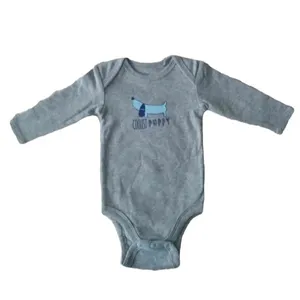 بادی آستین بلند نوزادی لوپیلو مدل Puppy