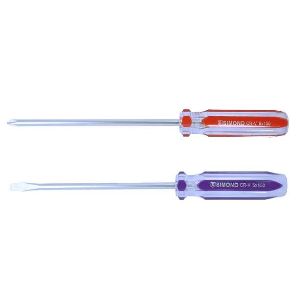 مجموعه 2 عددی پیچ گوشتی دو سو و چهارسو سیموند مدل 02 مجموعه 2 عددی پیچ گوشتی دو سو و چهارسو سیموند مدل 02