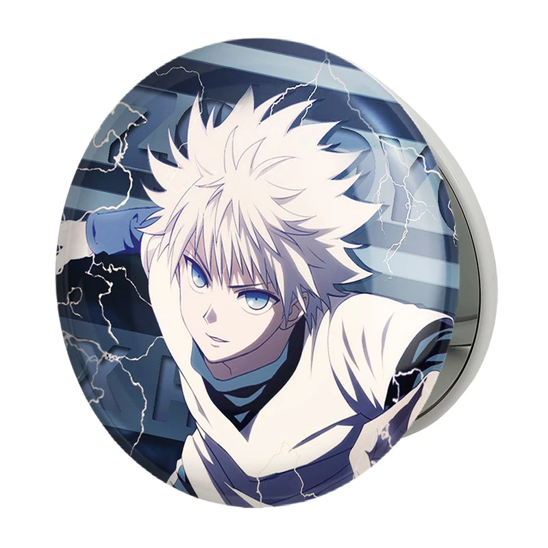 آینه جیبی خندالو طرح کیلوا زولدیک انیمه هانتر ایکس هانتر Hunter × Hunter مدل تاشو کد 10739 
