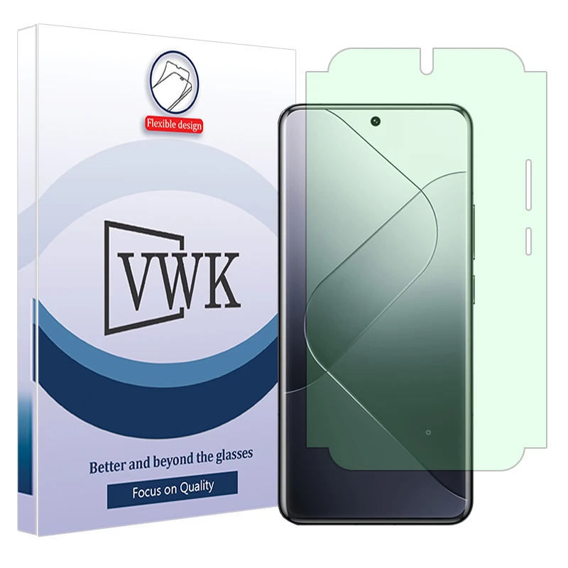 محافظ صفحه نمایش گرین لایت وی دبلیو کی مدل Eye Care مناسب برای گوشی موبایل شیائومی 14 Pro