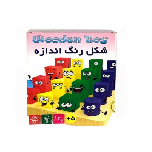 بازی آموزشی مدل شکل رنگ اندازه
