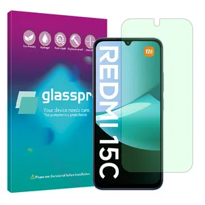 Glass Pro Eye Care model green light screen protector suitable for Xiaomi Redmi 15C Mobile phone 