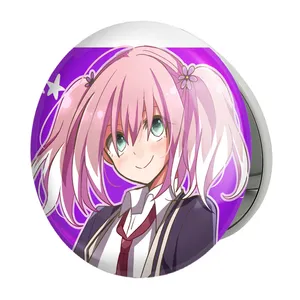 آینه جیبی خندالو طرح نانا انیمه نانای بی استعداد مدل تاشو کد 23799 