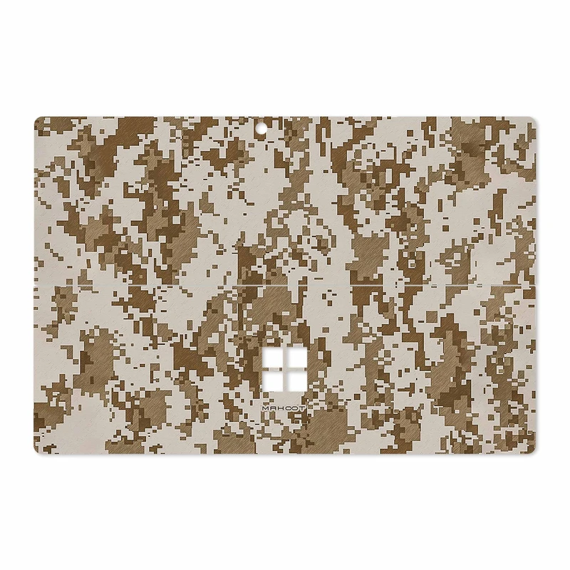 برچسب پوششی ماهوت مدل Army-Desert-Pixel مناسب برای تبلت مایکروسافت Surface Pro 4 2015