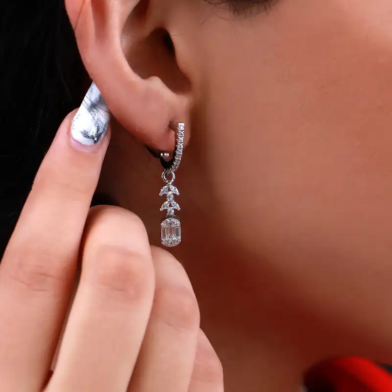 نیم ست نقره زنانه جی تی ای مدل جی نایس 51