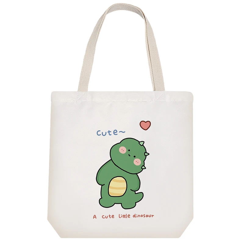 ساک خرید خندالو طرح دایناسور بامزه Dino Cute کد H39