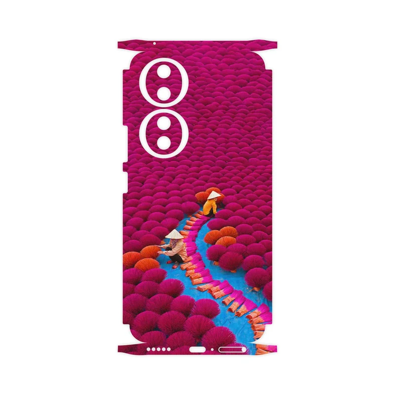 برچسب پوششی ماهوت مدل Vietnam Incense Wood Farms-FullSkin مناسب برای گوشی موبایل آنر 90