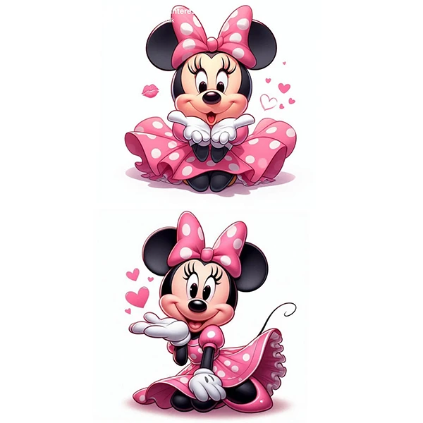 استیکر پارچه و لباس پاد آفرین طرح میکی موس کد 2166